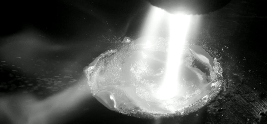 Prepraraion of FeCrAl-alloys with a focussed plasma torch